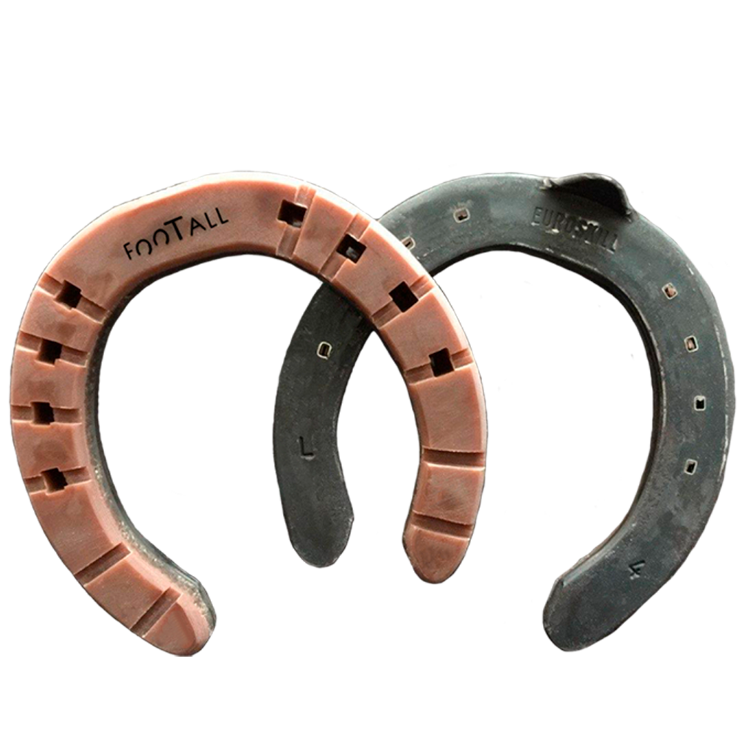 Anti-slip horseshoes with save-toe