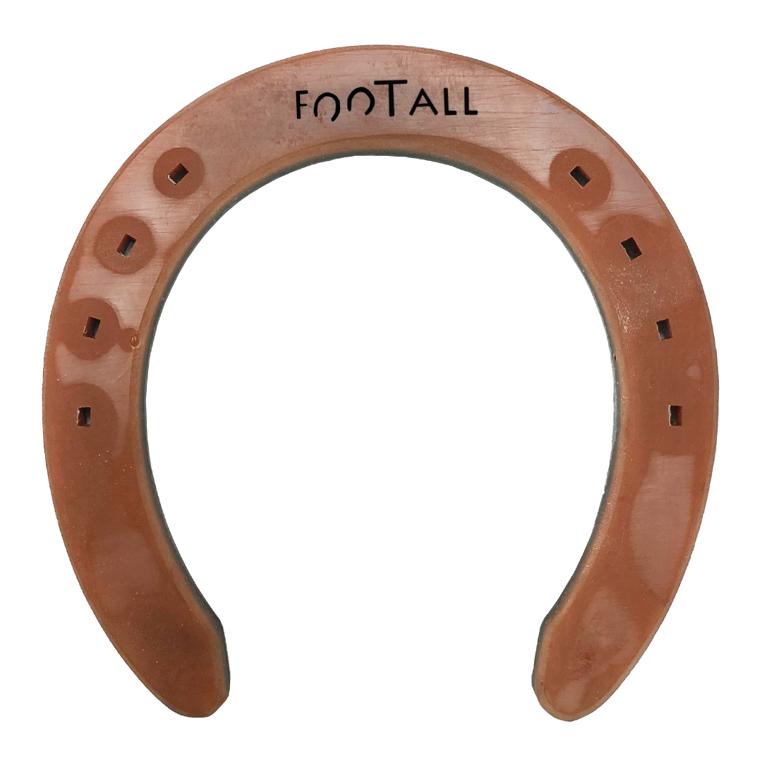 Quarter shock absorbing horseshoes Footall